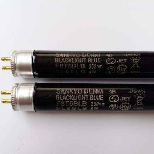 SANKYO DENKI三共F8T5BLB黑色紫外线灯FL8BLB紫光灯检测灯管 - 图0