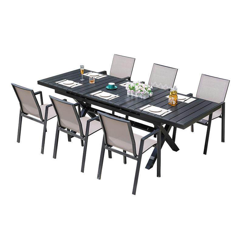 户外桌椅网布椅塑木桌椅庭院花园阳台露天餐伸缩桌椅商业街工程单,淘宝优惠券,粉丝福利购,淘宝优惠卷