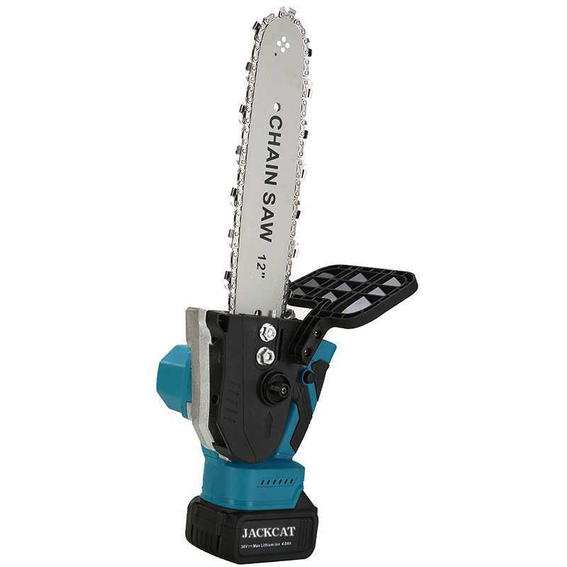 充电式锂电池弯手柄伐木锯12寸家用电动手持电锯无刷电机电链锯,淘宝优惠券,粉丝福利购,淘宝优惠卷