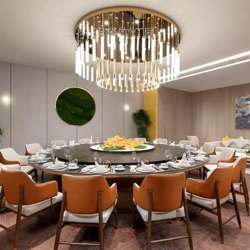 酒店餐饮豪华大包间售楼部洽谈区灯具餐饮包厢饭店大堂雅间吊灯,淘宝优惠券,粉丝福利购,淘宝优惠卷