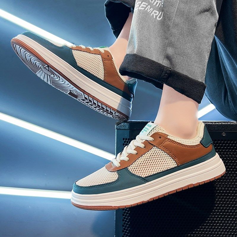 男鞋夏季透气镂空47大码45网面白色运动休闲网鞋46学生小白板鞋潮,淘宝优惠券,粉丝福利购,淘宝优惠卷