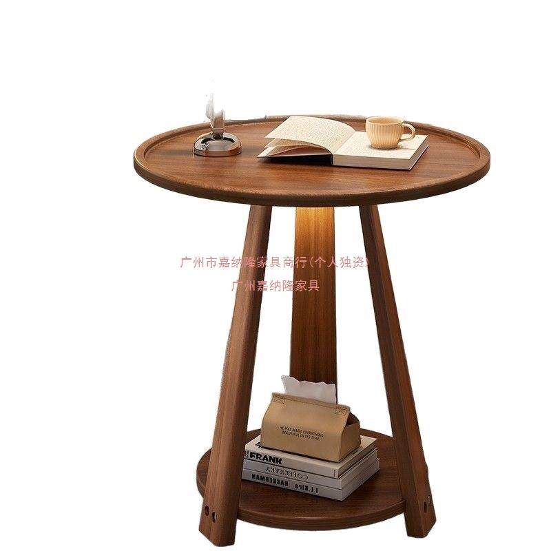 沙发边几边桌实木小圆桌简约可移动小茶几客厅阳台小茶桌床头方几,淘宝优惠券,粉丝福利购,淘宝优惠卷