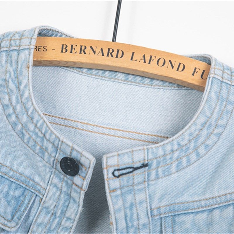 新款七分袖牛仔外套女2024夏装新款春季短款女士百搭宽松上衣夏装,淘宝优惠券,粉丝福利购,淘宝优惠卷