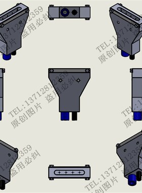 ZSKAR除静电扇形离子风嘴除尘风咀 扁嘴 喷涂喷漆线白色扁形重庆