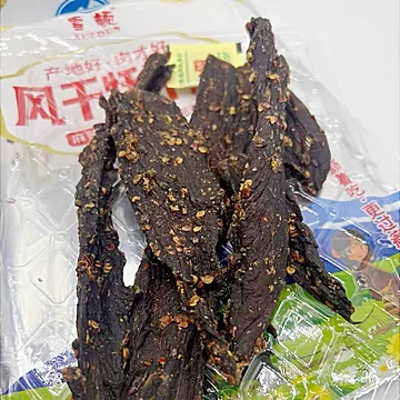 250g风干牛肉干青藏特产风干牦牛肉干[47元优惠券]-寻折猪