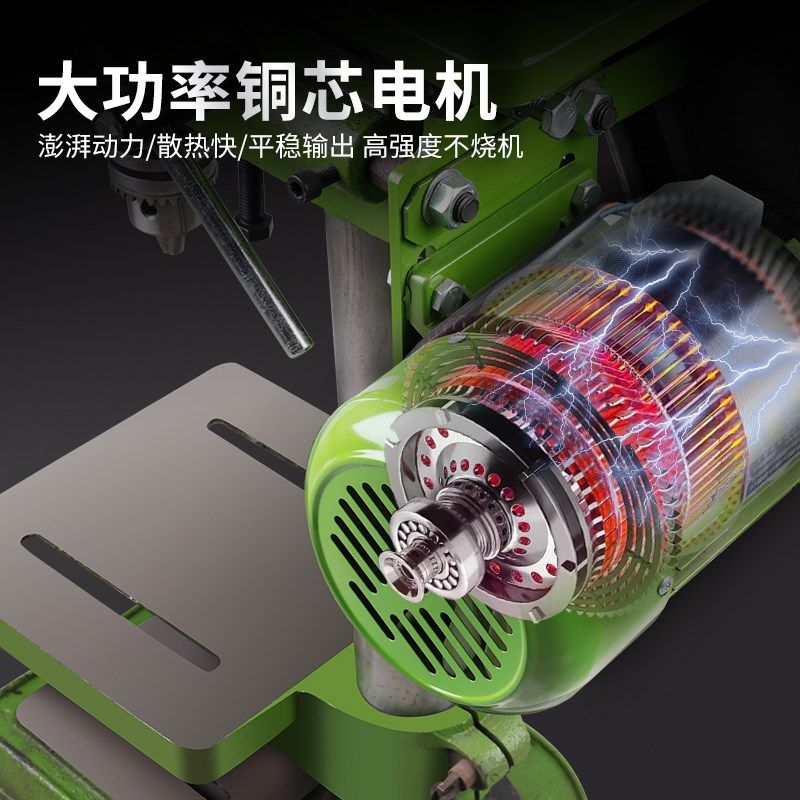 重型工业级台式攻丝机全自动小型电动攻E牙机微型SWJ12/16套丝螺 - 图0