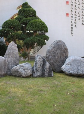 庭院花园仿真石头造景装饰室内会场植觉不规则空心假山石布景摆件
