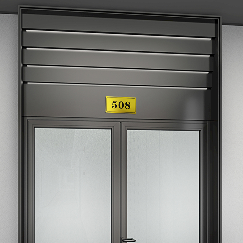 不锈钢门牌e号索引房地产门牌号码牌家用楼层牌楼栋牌定制 - 图1