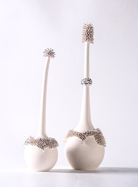 家居现代简约抽象陶瓷摆件样板房间酒店客厅茶几电视柜摆设装饰品