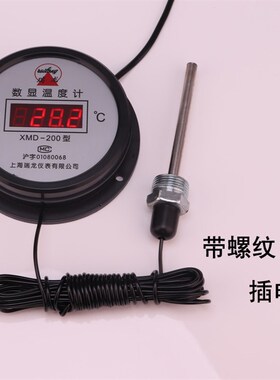 高温工业用锅炉电子数字数显温度计温度表水温表瑞龙带探头测温仪