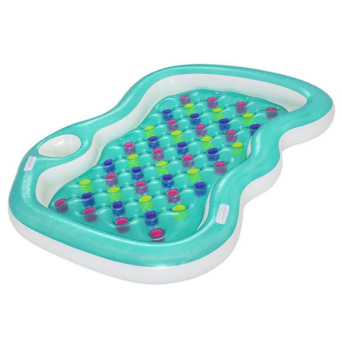 双人浮排充气浮床浮船 - 图0