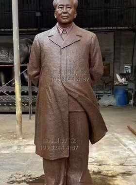 铜像人物定制亲人老人名q人肖像铸铜人物雕塑厂玻璃纤维彷铜雕像