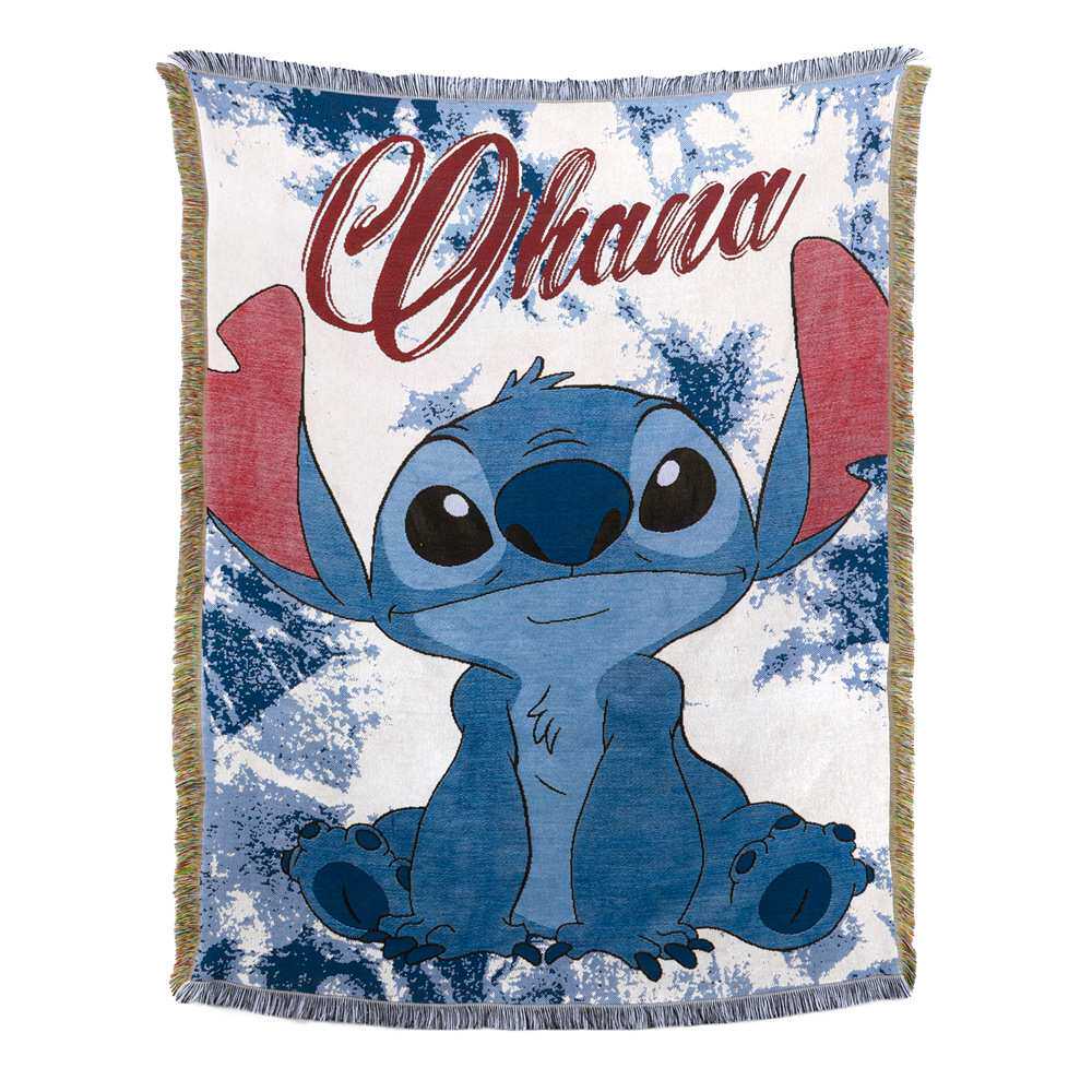 Cross-border retro Stitch cartoon tapestry carpet bay window cushion sofa towel sofa blanket outdoor camping blanket picnic mat