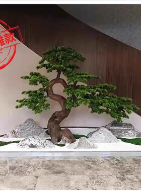 人造景观室内装饰造景边框围w栏实心大理石庭院橱窗地面上围挡定