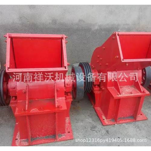 小型锤破机锻打无筛网锤破粉碎机建筑垃圾破碎机 - 图2