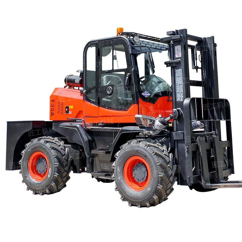 柴油四驱越野叉车吨5吨座驾式液压堆高搬运车内燃四缸燃油叉车,淘宝优惠券,粉丝福利购,淘宝优惠卷