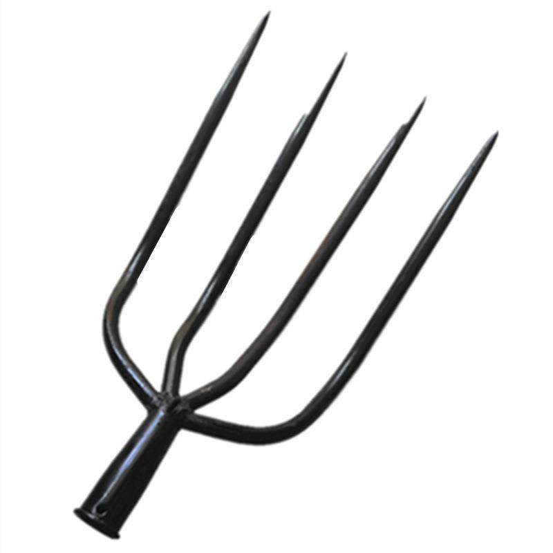 四股叉农用空心草叉子铁叉钢叉清垃圾叉废料叉粗齿大号农具四齿叉,淘宝优惠券,粉丝福利购,淘宝优惠卷