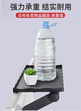 家用超薄电视上机顶盒置物架免打孔显示器支架客厅收纳路由器卧室