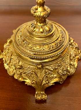 高端大号陶瓷铜摆件欧式别墅法式客厅美式玄关桌面壁炉奢华装饰品