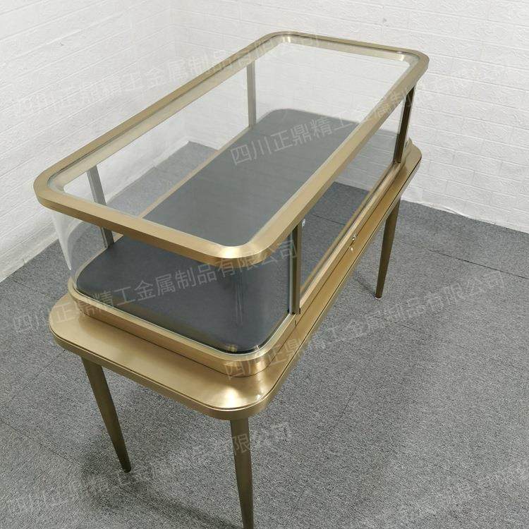 四川弧形珠宝首饰柜展示柜玉器珍珠不锈钢玻璃展柜翡翠陈列货柜,淘宝优惠券,粉丝福利购,淘宝优惠卷