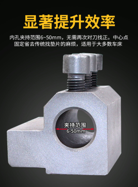 数控车床辅助刀座U钻座刀杆内孔镗刀排合金夹具刀套导座内径刀座