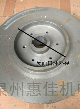 清水泵叶轮离心泵铸铁叶轮IS泵叶轮多级泵叶轮双口环水叶可定做