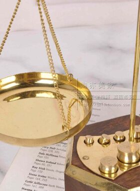 书房北欧轻奢礼物天平天创意个性秤摆件品办公桌装饰座印度风进口