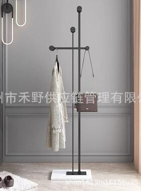 衣帽架落地卧室轻奢客厅玄关处衣帽架服装店简约创意衣服架子