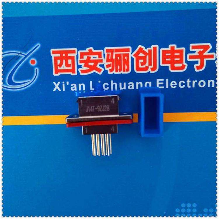 骊创供应现货矩形 J14T-9TJ 连接器9芯插头拍前请咨询下单 - 图2