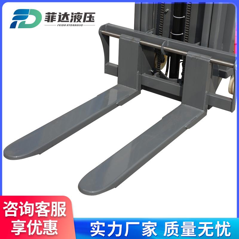 1吨1.5吨2吨半电动堆高车仓库搬运升降叉车托盘装卸电动液压叉车 - 图1