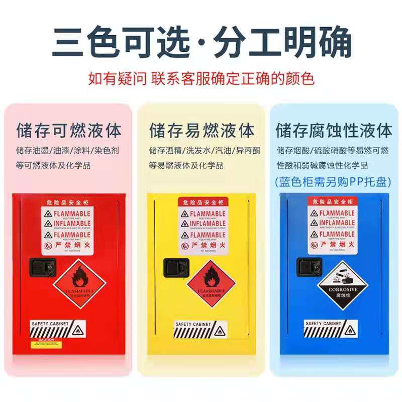 防爆柜易燃化学品安全柜危化品存储柜45加仑防火防爆箱酒精油漆柜,淘宝优惠券,粉丝福利购,淘宝优惠卷