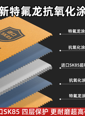 割草机刀片锰钢割灌机进口合金一字刀片防石头锯片打草机通用配件
