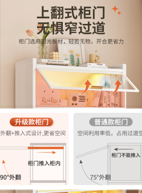 钢制书柜家用儿童防尘带玻璃门多层书架客厅落地置物架铁艺收纳柜