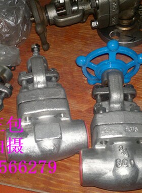 国标截止阀J61W-25/100P锻钢304承插焊丝口焊接截止阀DN15-50闸