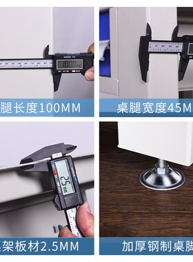 重型工作台钳工台工厂车间维修装配桌不锈钢防静电钢板虎钳工具台