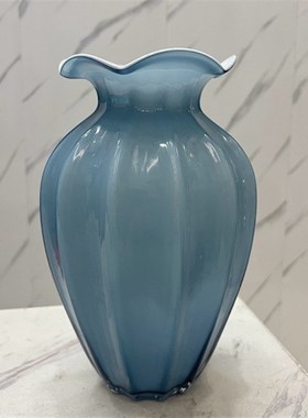 【浪花/夜光/波光/悠蓝/杨桃】中古风手工花瓶家居