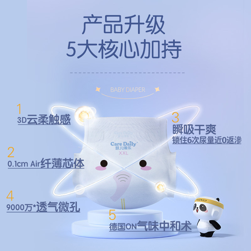 凯儿得乐萌趣纸尿裤婴幼儿童柔软透气纯棉尿不湿宝宝专用非拉拉裤,淘宝优惠券,粉丝福利购,淘宝优惠卷