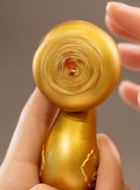 朱炳仁【旋转如意手把件】创意趣味摆件精美手把件摆设个性把玩新