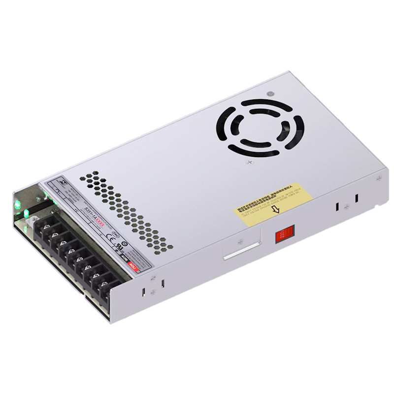 High-power 350W ultra-thin 3C certified power supply household smart magnetic track light monitoring security industrial power supply