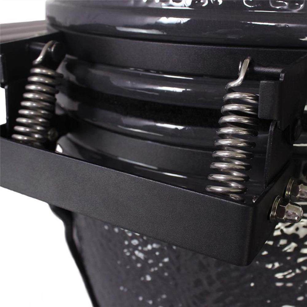 家用庭院烧烤炉18英寸陶瓷烧烤炉便携式别墅露营聚餐烟熏焖烤烘焙,淘宝优惠券,粉丝福利购,淘宝优惠卷