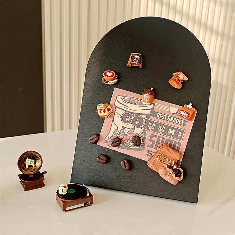 铁艺冰箱贴留言板磁吸照片墙便利贴桌面展示拍立得装饰菜单板摆件,淘宝优惠券,粉丝福利购,淘宝优惠卷