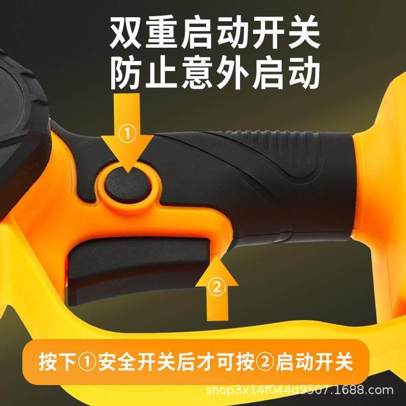 便携电链锯充电锂电锯手持户外伐木砍树小型修枝锯锂电轻便,淘宝优惠券,粉丝福利购,淘宝优惠卷