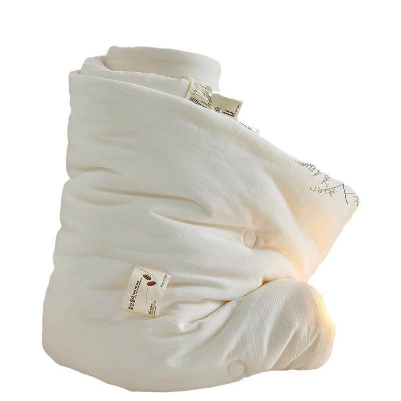 24秋冬A类全棉雾感纱蚕丝蛋白春秋被软糯贴身抗菌冬被防螨不跑被,淘宝优惠券,粉丝福利购,淘宝优惠卷