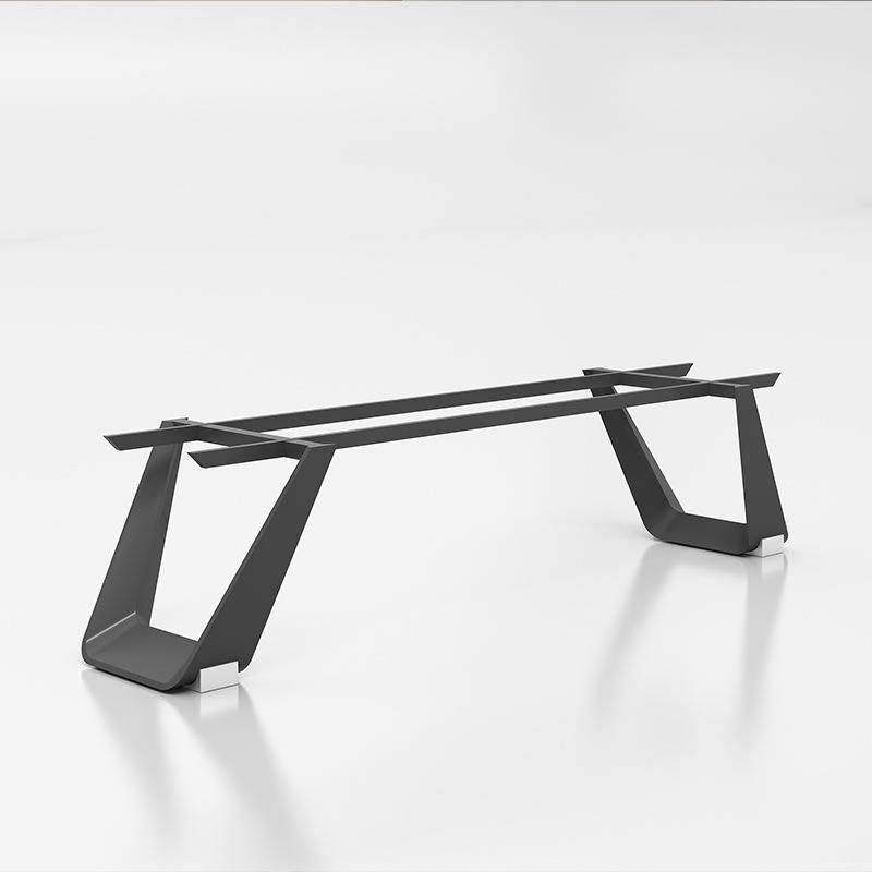 桌脚支架金属桌腿V型钢箱铁艺餐桌台岛脚简约电脑书长条桌脚架,淘宝优惠券,粉丝福利购,淘宝优惠卷