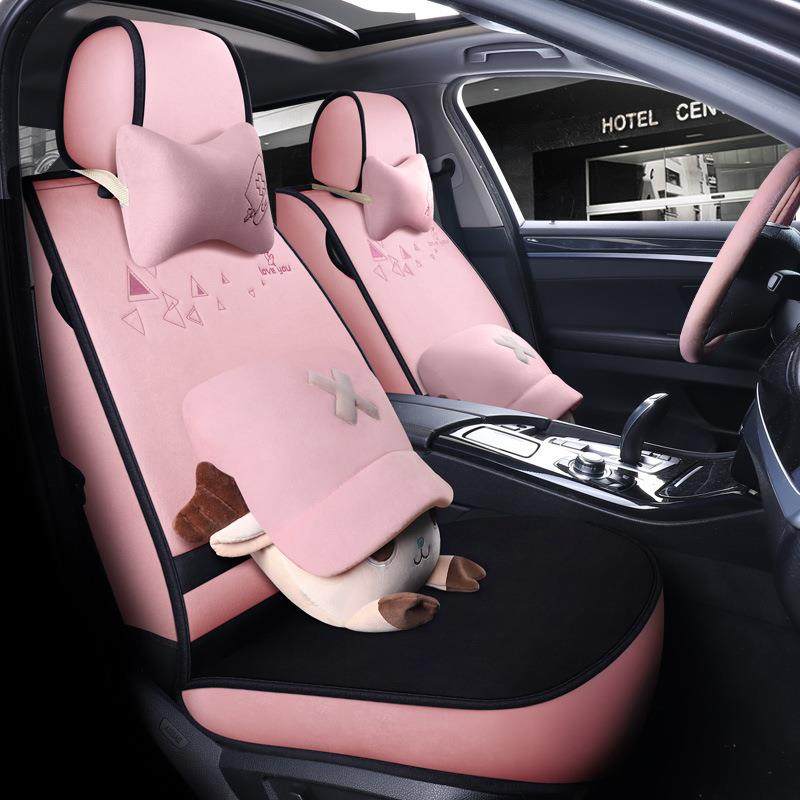 LJJ乔巴全包冬款毛绒汽车坐垫新款个性卡通座套座垫内饰用品,淘宝优惠券,粉丝福利购,淘宝优惠卷