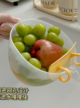 蛋挞过滤液体量杯带挡板食品级塑料带刻度大容量淘米烘焙鸡蛋液杯
