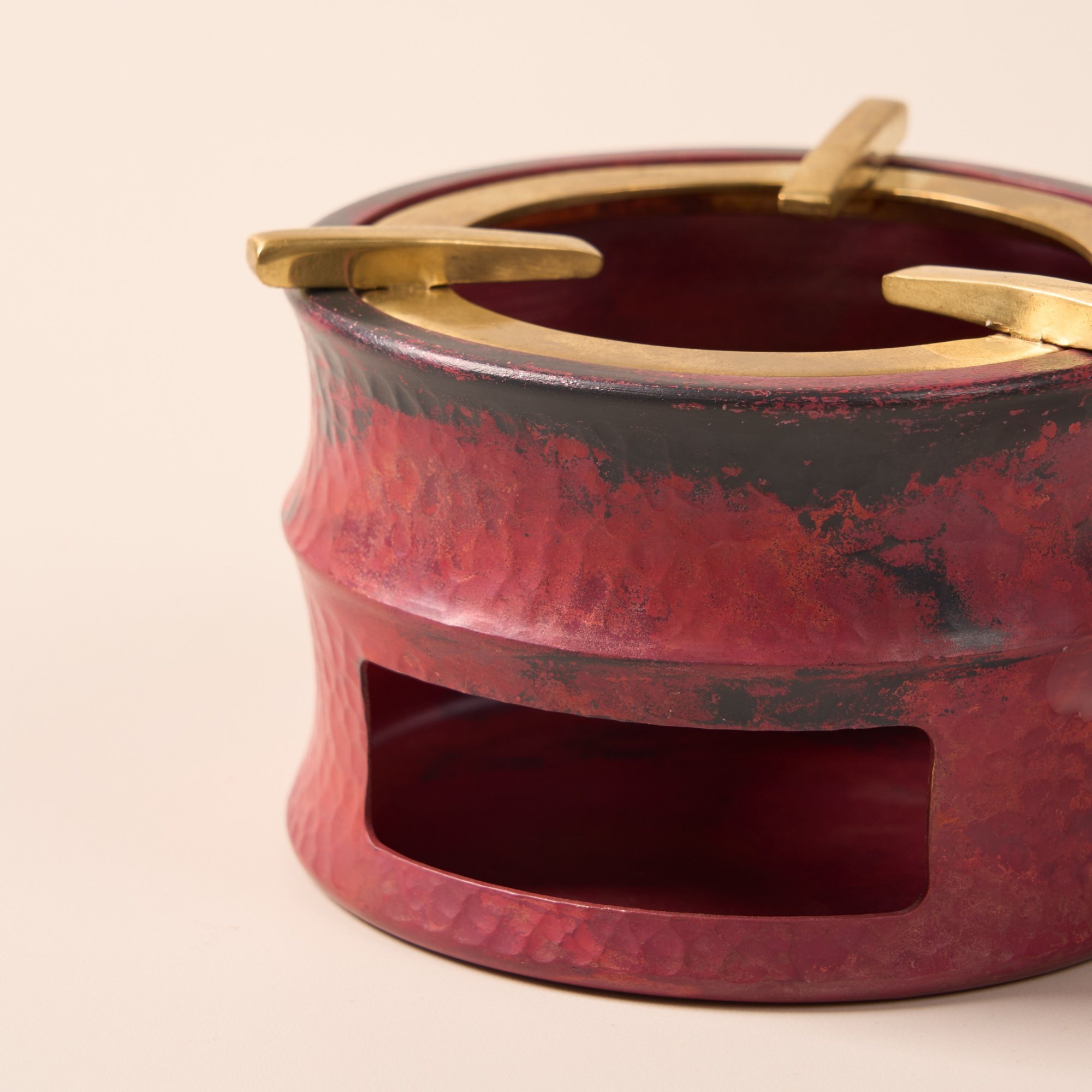 了堂斋紫铜复古镂空煮茶炉中式温茶炉家用围炉煮茶器蜡烛加热烤茶,淘宝优惠券,粉丝福利购,淘宝优惠卷