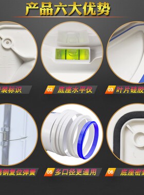 油烟机止逆阀 180 200厨房公共烟道止回阀防回风阀烟管防烟宝通用