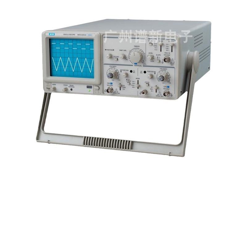 麦威MOS620CH双踪模拟示波器现货 两通道模拟带宽20MHz40兆示波器 - 图2