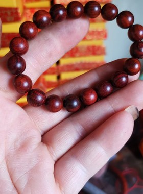 老桃木树根女士情侣n手链雷击木本命年不怕水不掉色不变形包邮